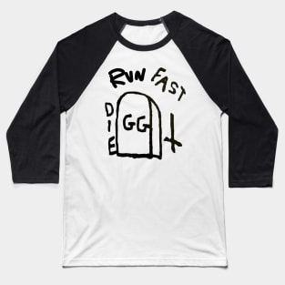 Run fast Baseball T-Shirt